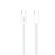 XO - XO USB-C Till USB-C 60W Kabel 1.5m PD NB-Q260B - Vit