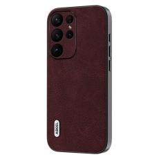 ABEEL - ABEEL Shockproof Cover Mobilskal till Samsung Galaxy S23 Ultra Purplish R&ouml;d