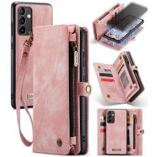 Caseme - CASEME 008 Mobilskal f&ouml;r Samsung Galaxy A54 5G - Rosa KonstL&auml;der