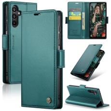 Caseme - CASEME Pl&aring;nboksfodral Konstl&auml;der f&ouml;r Samsung Galaxy A16 5G - Gr&ouml;n