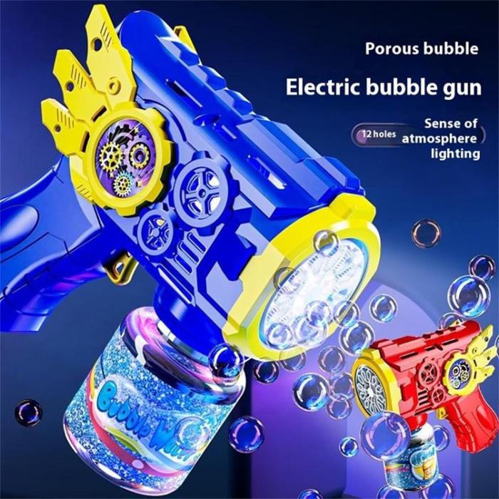 OEM - Bubbelpistol med 1 Flaska Påfyllningslösning för Barn (Ålder 3+)