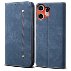 A-One Brand - Nothing CMF Phone 2 Pro Plånboksfodral Jeans Cloth Texture - Blå