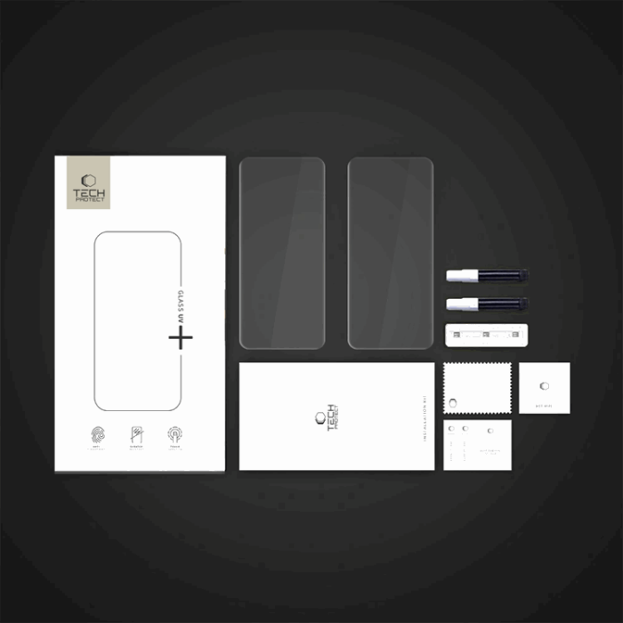 Tech-Protect - [2-Pack] Realme 14 Pro Plus Härdat Glas Skärmskydd UV Plus - Clear