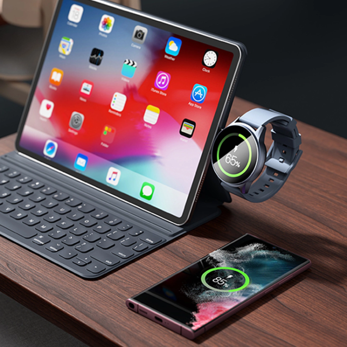 Joyroom - Joyroom 4-in-1 Trådlös Laddare Laddningsstation För Samsung-enheter