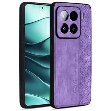 AZNS - AZNS Xiaomi 15 Fodral Skyddande KonstL&auml;der TPU - Lila