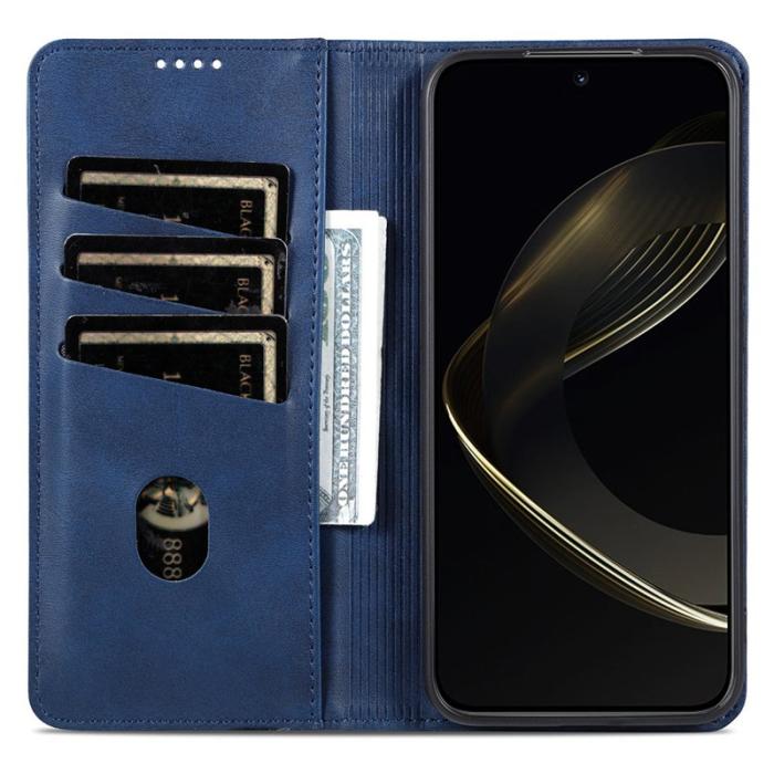 AZNS - AZNS Xiaomi 15 Pro Plånboksfodral Konstläder - Blå