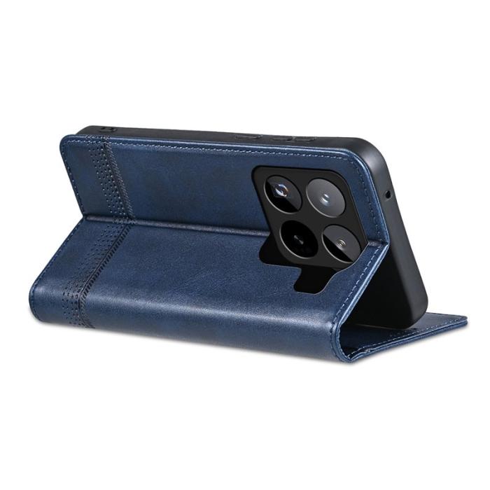 AZNS - AZNS Xiaomi 15 Pro Plånboksfodral Konstläder - Blå