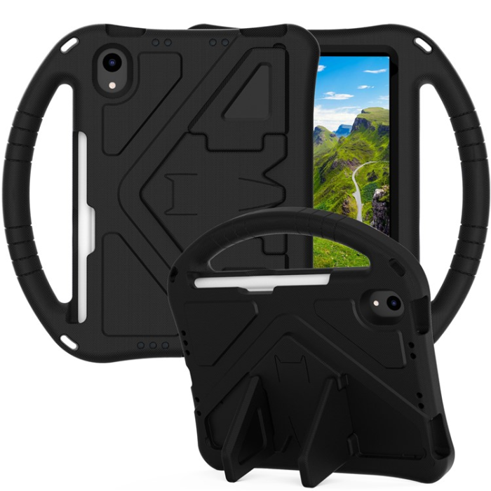 A-One Brand - iPad mini (2024/2021) Skal EVA Kickstand - Svart