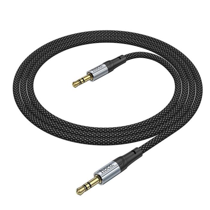 Hoco - Hoco Aux till Aux 3.5mm Kabel 1m (hane) UPA26 - Svart