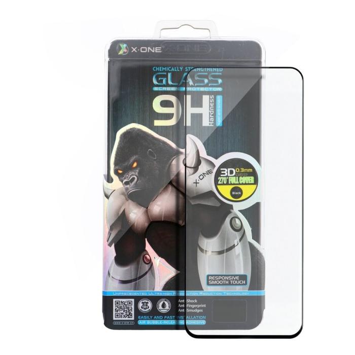 X-One - X-ONE Härdat Glas till iPhone Xs/11 Pro 3D Full Cover Svart