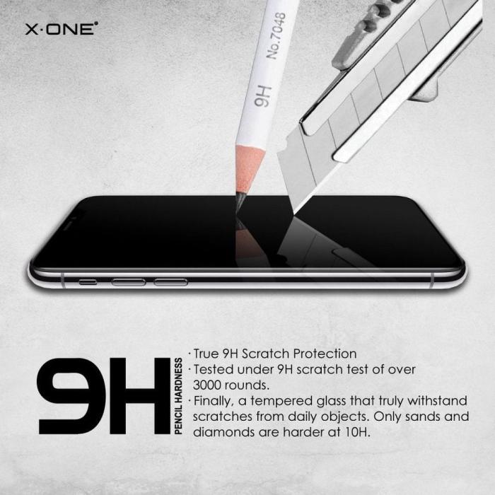 X-One - X-ONE Härdat Glas till iPhone Xs/11 Pro 3D Full Cover Svart