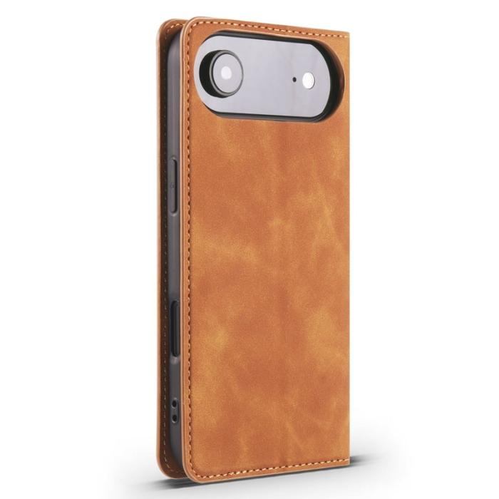 FORWENW - FORWENW iPhone Air Plånboksfodral Konstläder - Brun