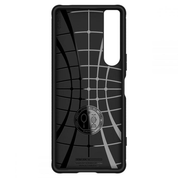 Spigen - Spigen Rugged Armor Skal Sony Xperia 1 IV - Matte Svart