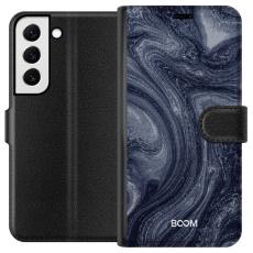 Gustaf - Pl&aring;nboksfodral till Samsung Galaxy S22 5G med Midnight Stone