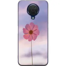 Gustaf - Mobilskal till Nokia G20 med Rosa blomma