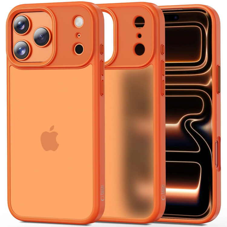 Tech-Protect iPhone 17 Pro Max Mobilskal Matte - Cosmic Orange | 2353 | AlltMobil