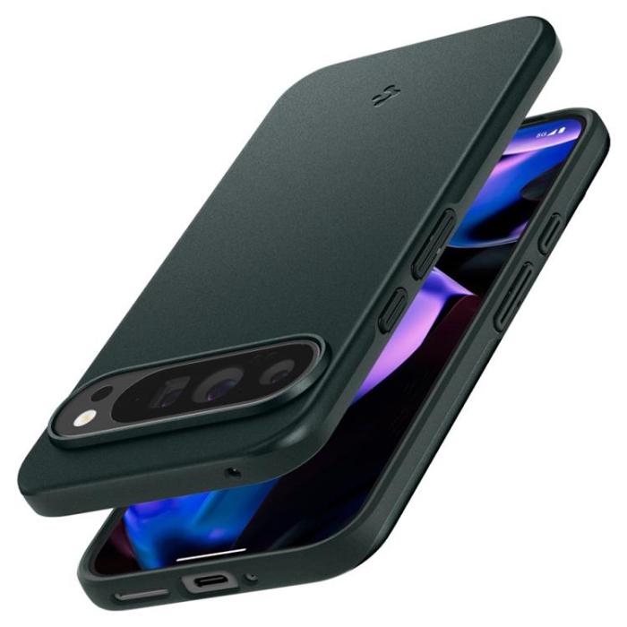 Spigen - Spigen Google Pixel 9 Pro XL Mobilskal Thin Fit - Abyss Grön