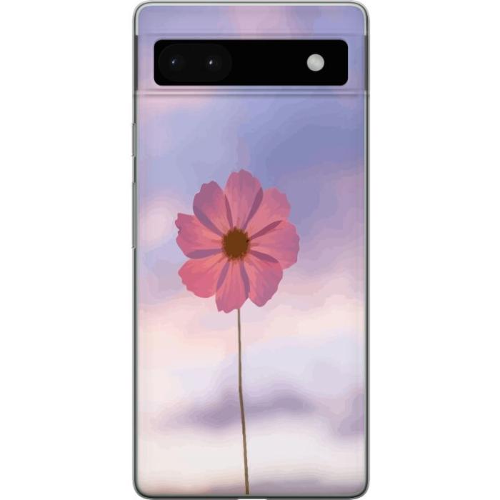 iSecrets - Mobilskal till Google Pixel 6a med Rosa blomma