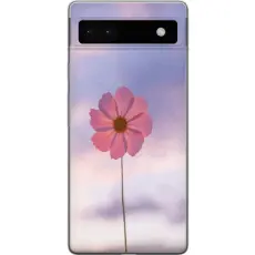 Gustaf - Mobilskal till Google Pixel 6a med Rosa blomma