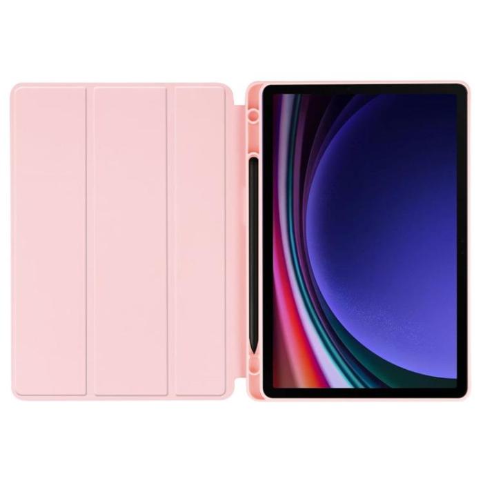 Tech-Protect - Tech-Protect Galaxy Tab S9 FE Fodral med plats för pennna - Rosa