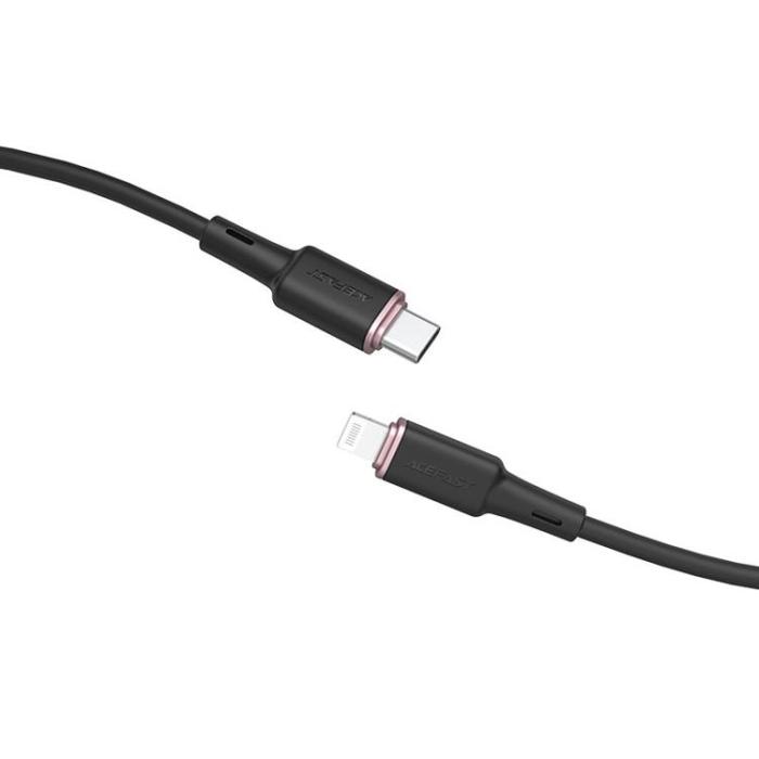Acefast - Acefast MFI USB-C till Lightning kabel 30W 1.2m - Svart