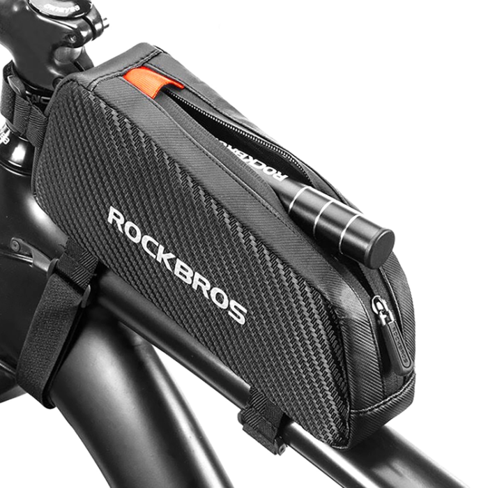 Rockbros - Rockbros Cykelramsväska med Fläta 1 L - Svart