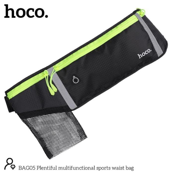 Hoco - Hoco Bältesväska med Vattenflaskhållare BAG05 - Svart
