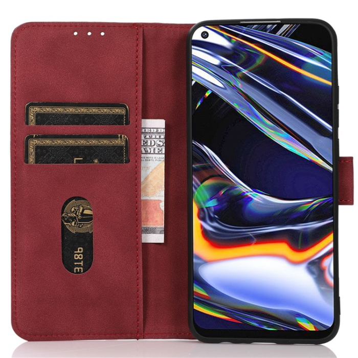 KHAZNEH - KHAZNEH Sony Xperia 1 V Plånboksfodral Textured Flip - Röd