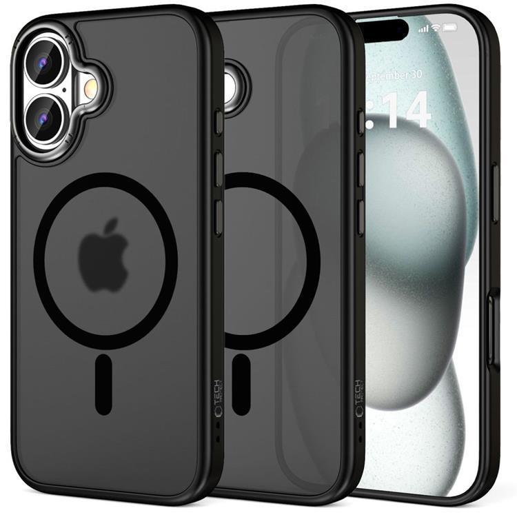 Tech-Protect iPhone 16 Mobilskal Magsafe Magedge - Gunmetal | 2353 | AlltMobil