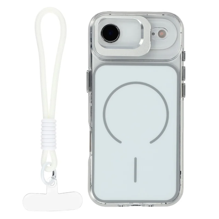 iPhone Air Mobilskal MagSafe Lens Kickstand med Handrem (Vit) | 2353 | AlltMobil