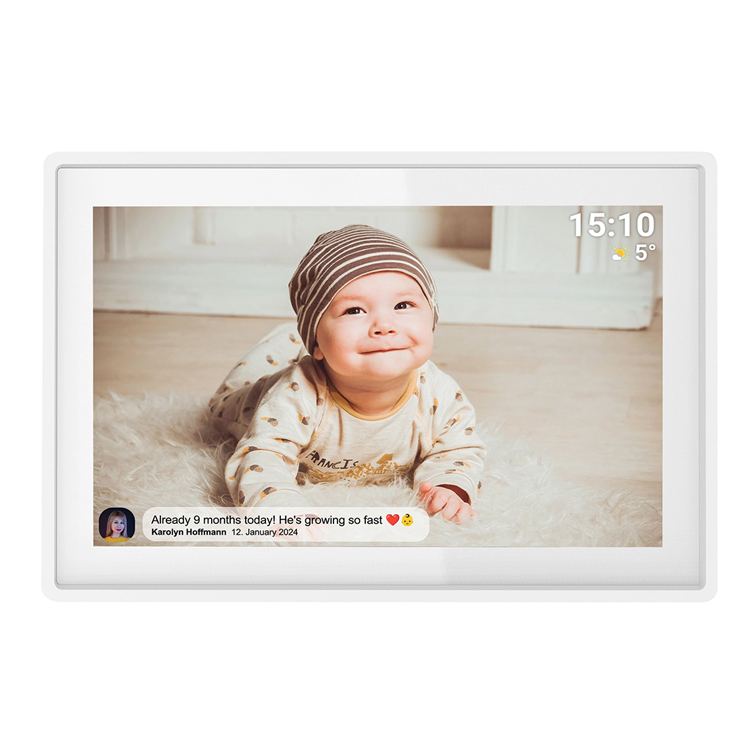 Denver Digital Fotoram 10.1"""" 16GB Frameo PFF-1021W - Vit | 264 | AlltMobil