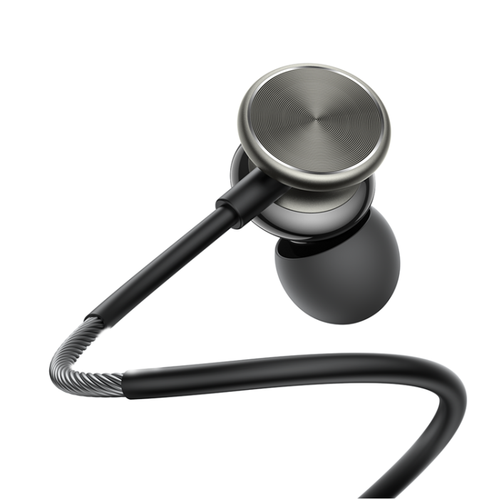 Joyroom - Joyroom Wired Series JR-EW03 Hörlurar med Tråd - Mörkgrå