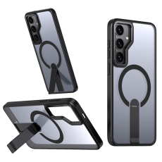A-One Brand - Galaxy S25 Plus/S24 Plus Mobilskal MagSafe Kickstativ Acrylic