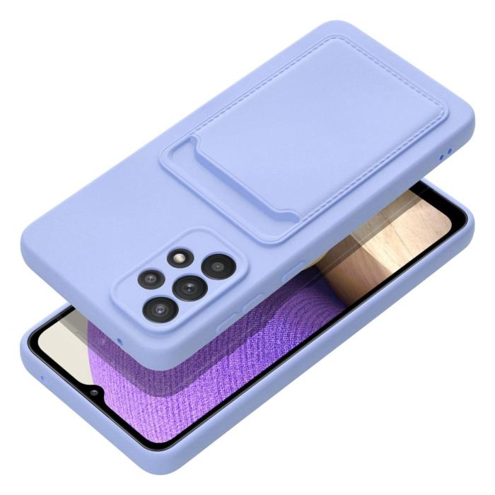 Forcell - Galaxy A33 5G Skal Forcell Korthållare Violett