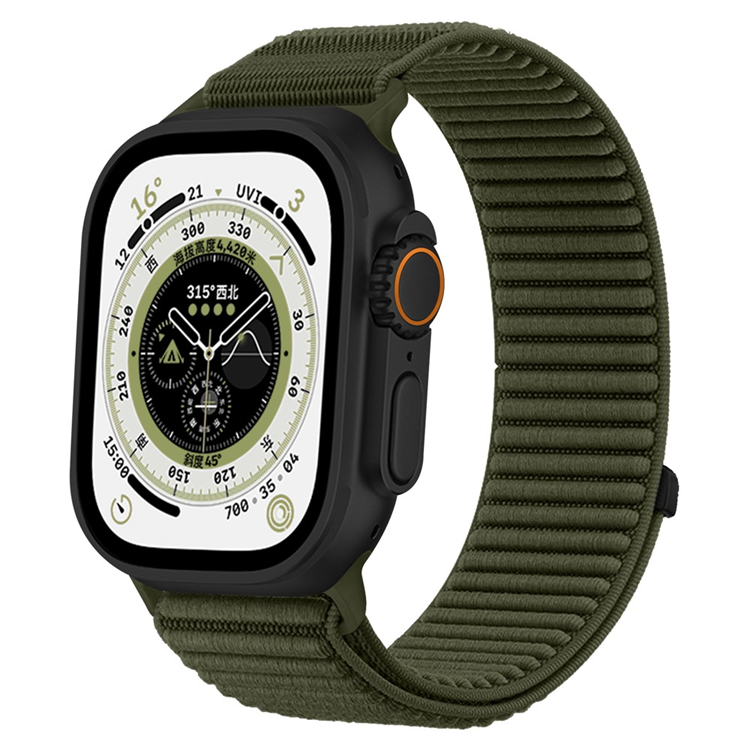 Apple Watch 4/5/6/7/8/9/10/SE (38/40/41/42mm) Armband Nylon | 5123 | AlltMobil
