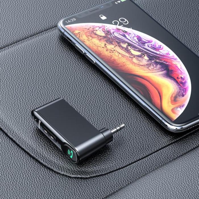 BASEUS - Baseus Bluetooth AUX Transmitter - Svart