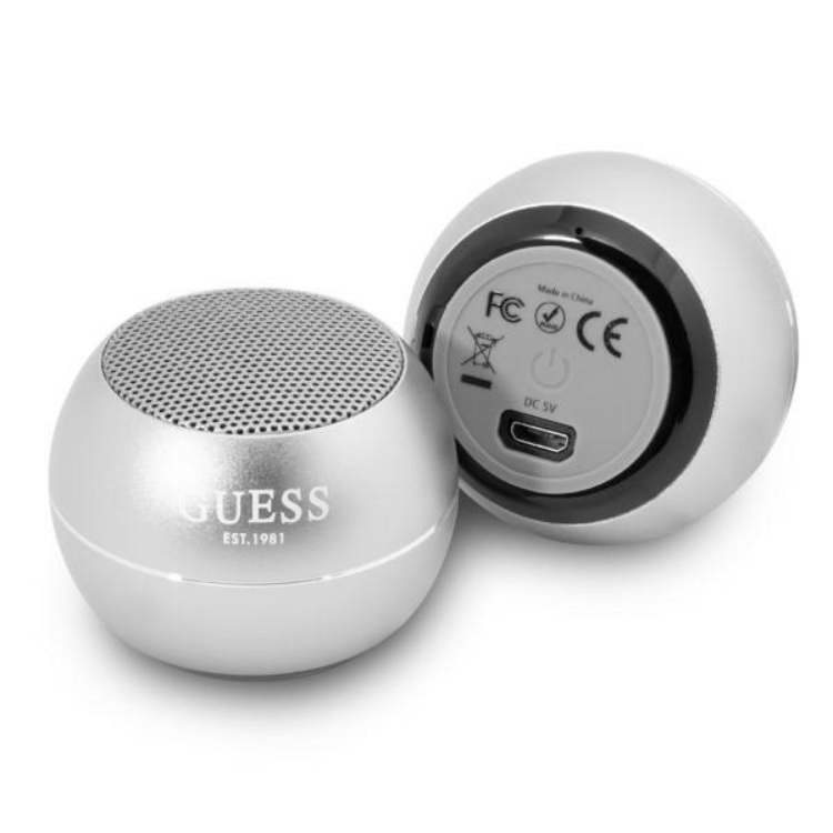 Guess Bluetooth Högtalare Mini - Grå | 249 | AlltMobil