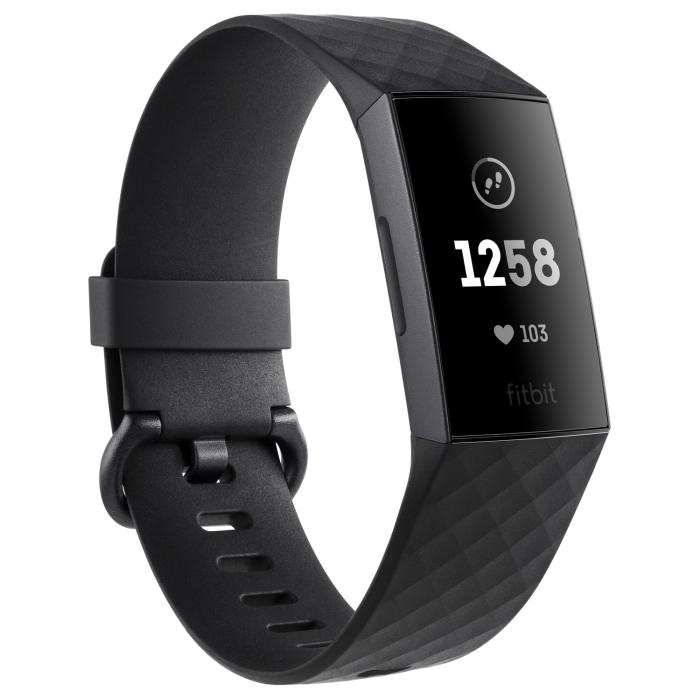 UTGATT5 - Fitbit Charge 3 Black/Graphite