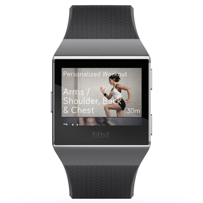 UTGATT5 - Fitbit Ionic Charcoal/Smoke Gray