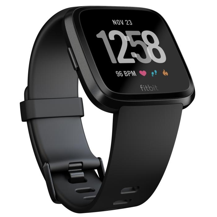 UTGATT5 - Fitbit Versa Black/Black Aluminum