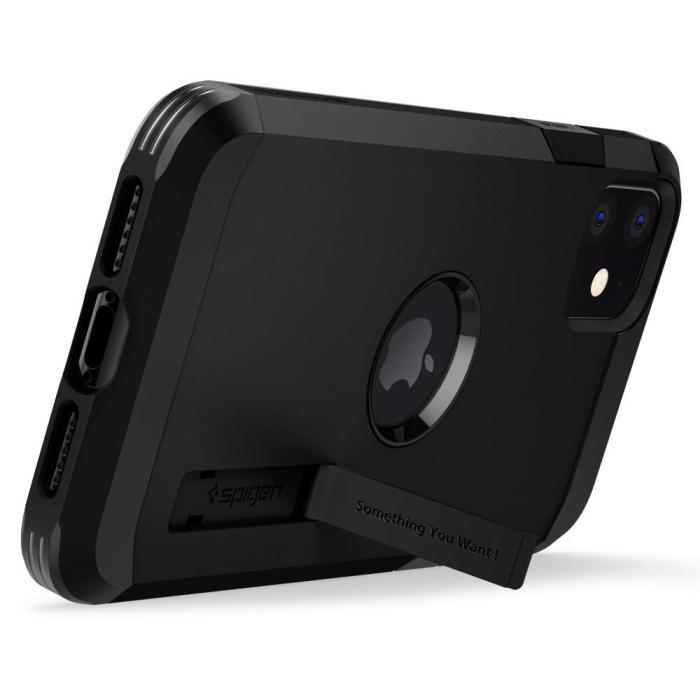 UTGATT - SPIGEN Tough Armor mobilskal iPhone 11 Svart