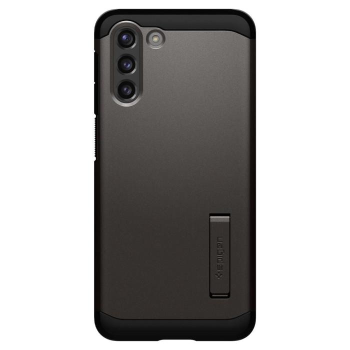 UTGATT1 - SPIGEN Tough Armor Skal Galaxy S21 Gunmetal