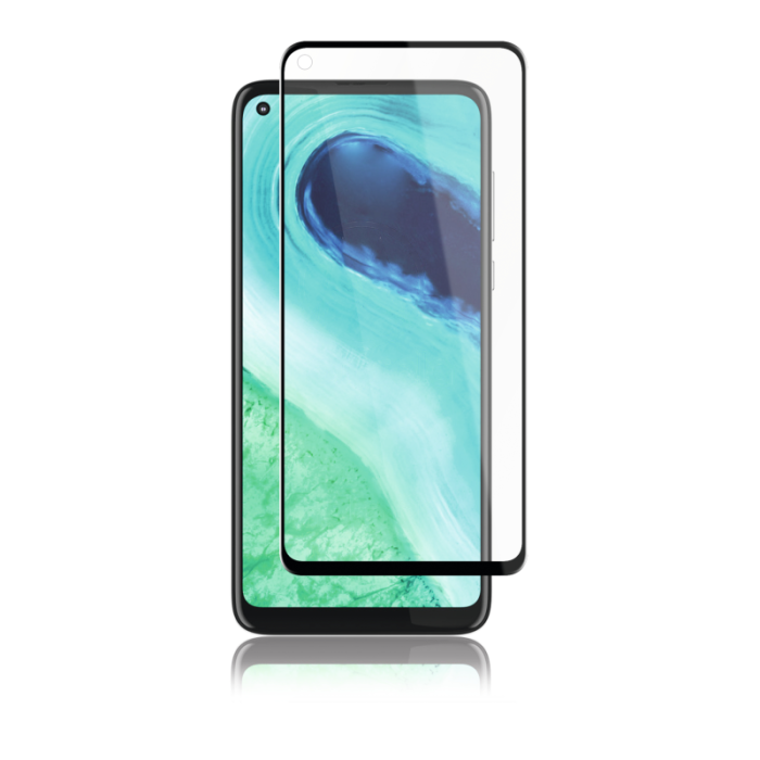 UTGATT1 - Panzer Full-Fit Glass Motorola Moto G8 - Svart