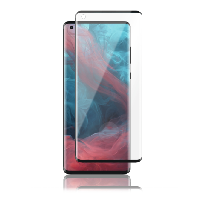 UTGATT1 - Panzer - Curved Glass Motorola Edge/Edge Plus - Svart