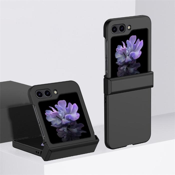 A-One Brand - Galaxy Z Flip 5 Mobilskal Hinde Skin-Touch - Svart