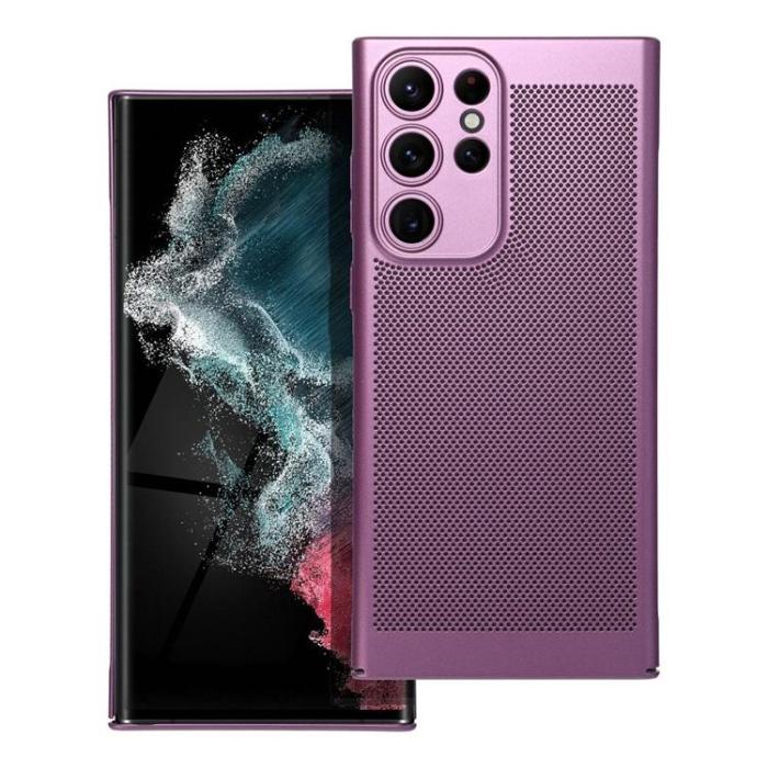 OEM - Galaxy S22 Ultra Mobilskal Breezy - Lila