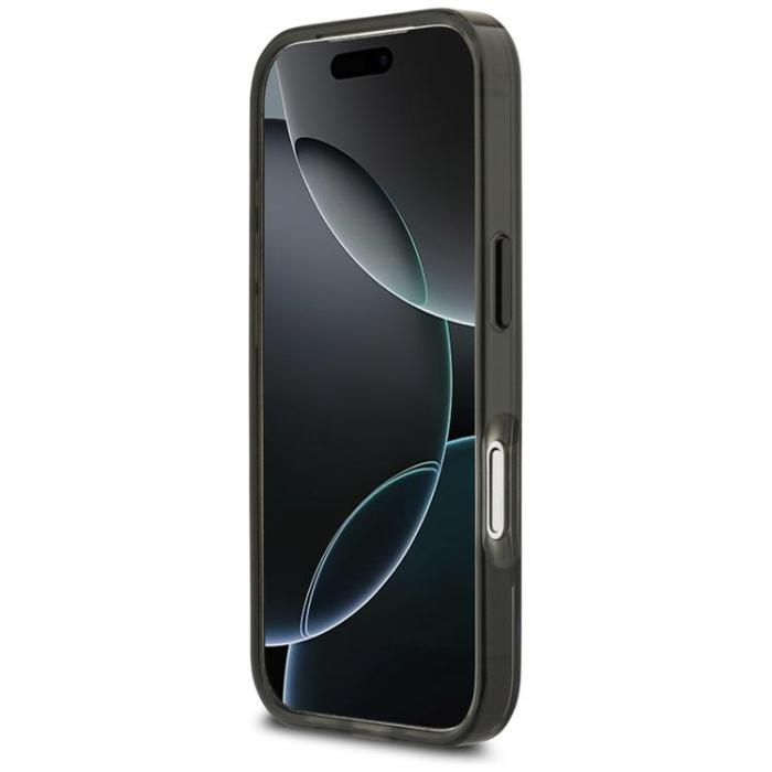 BMW - BMW iPhone 17 Pro Mobilskal MagSafe Metal Buttons & Logo - Svart