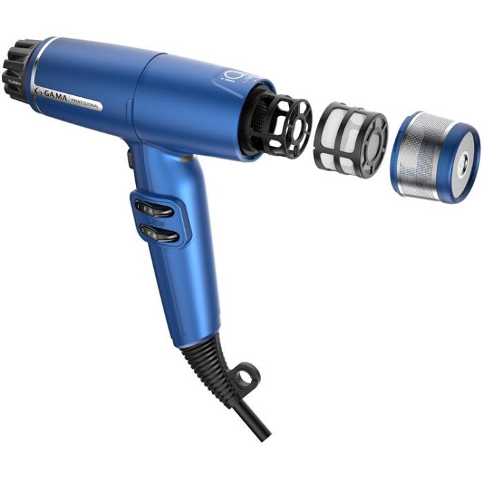 Ga.Ma - GA.MA Hårfön IQ Lite Blå 110. 000rpm 294gr