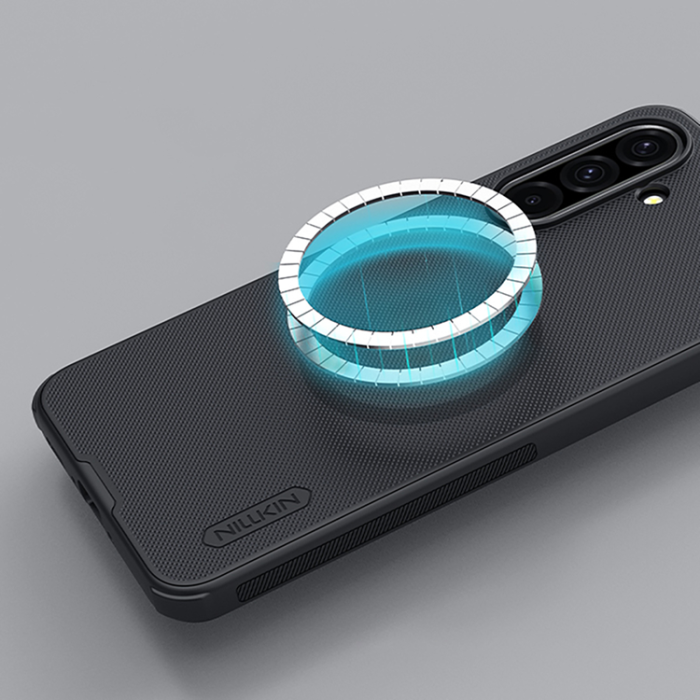 Nillkin - Nillkin Galaxy A36 Mobilskal Frosted Shield Pro - Svart