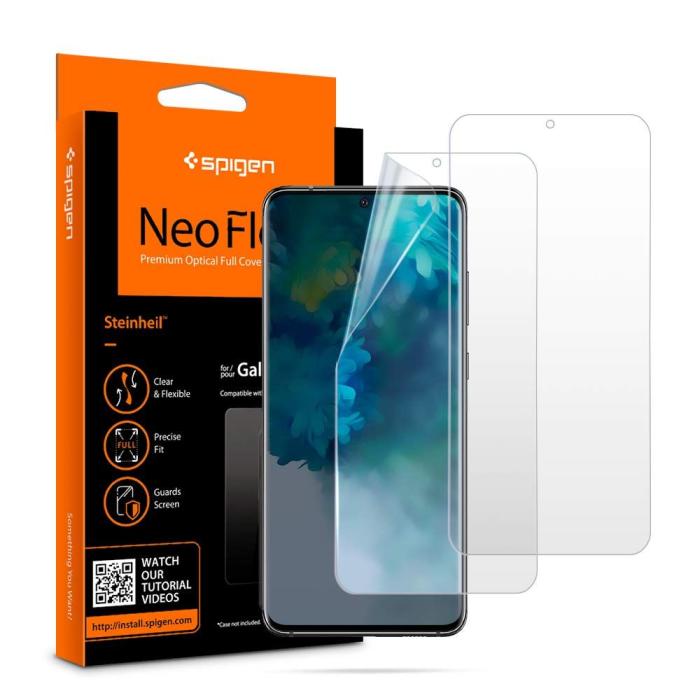 UTGATT1 - SPIGEN Skärmskydd 2 Pack Neo Flex Hd Galaxy S20
